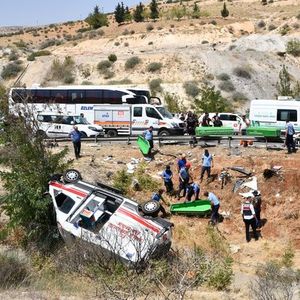 Gaziantep'teki feci kazanın meydana geldiği olay yerinden fotoğraflar