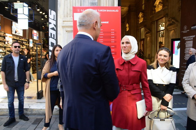KÜLTÜR VE TURİZM BAKANI MEHMET NURİ ERSOY, SÜMEYYE ERDOĞAN BAYRAKTAR