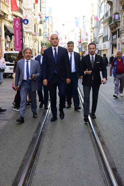 KÜLTÜR VE TURİZM BAKANI MEHMET NURİ ERSOY, KÜLTÜR VE TURİZM BAKAN YARDIMCISI AHMET MİSBAH DEMİRCAN