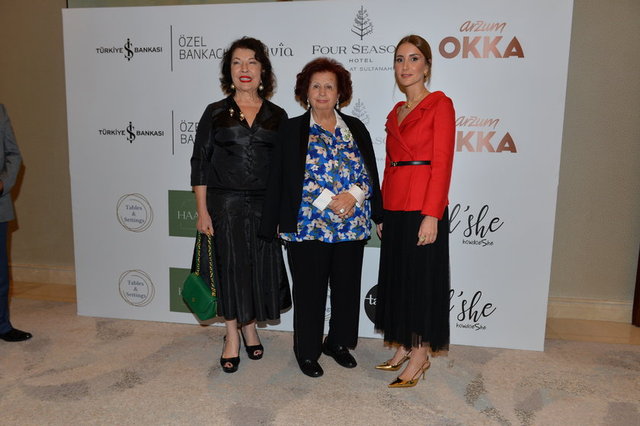 TUNA ÖZTÜRK, TÜRKAN SABANCI, NESLİHAN TORUN KAYA