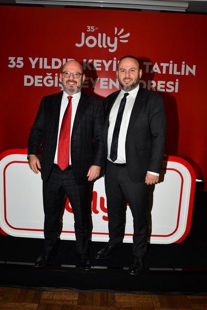 JOLLY YÖNETİM KURULU BAŞKANI METE VARDAR, JOLLY CEO'SU VE YÖNETİM KURULU BAŞKAN YARDIMCISI MERT VARDAR