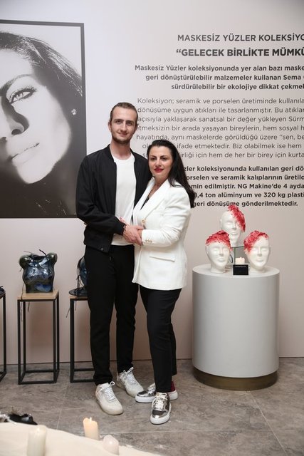 EMİR SÜRMELİ, KÜTAHYA PORSELEN YÖNETİM KURULU BAŞKANI SEMA GÜRAL SÜRMELİ