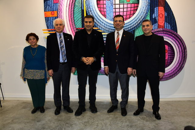 AHMET GÜNEŞTEKİN, ŞİŞLİ BELEDİYE BAŞKANI MUAMMER KESKİN, İSTANBUL BÜYÜKŞEHİR BELEDİYE BAŞKANI EKREM İMAMOĞLU, DURSUN GÜNDOĞDU
