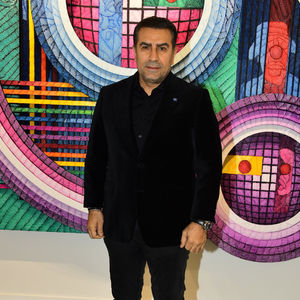 Ahmet Güneştekin'in sergisine ünlü akını