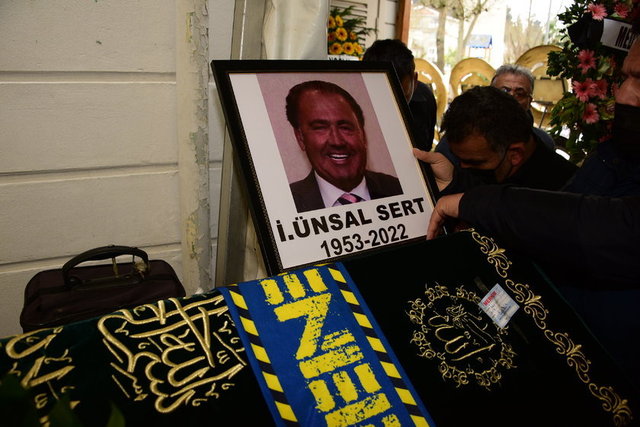 ÜNSAL SERT'İN CENAZE TÖRENİ