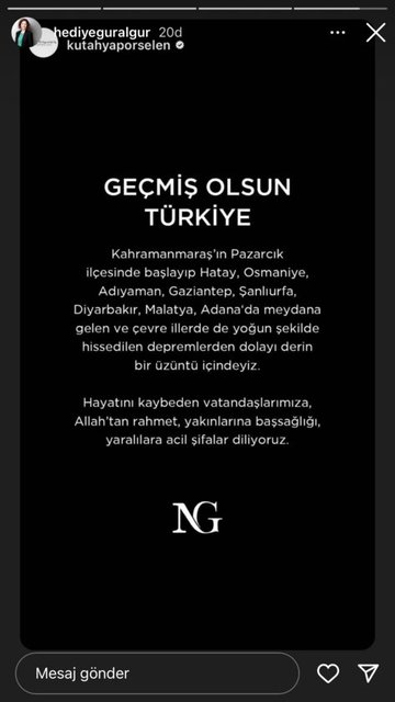 HEDİYE GÜRAL GÜR