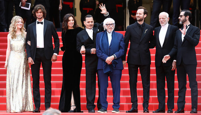 MAIWENN, JOHNNY DEPP, PIERRE RICHARD, BENJAMIN LAVERNHE