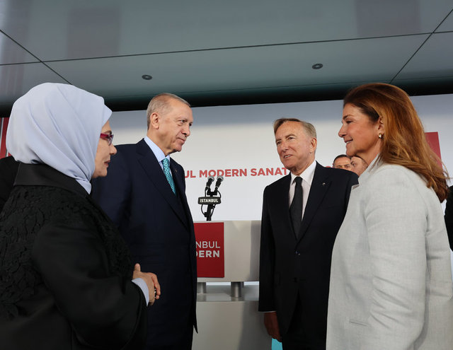 CUMHURBAŞKANI RECEP TAYYİP ERDOĞAN-EMİNE ERDOĞAN, BÜLENT-OYA ECZACIBAŞI