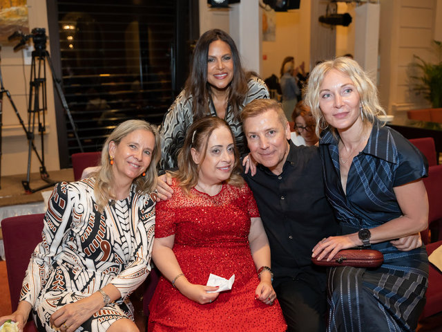 PRENSES CAMILLA VON HABSBURG, DİLEK SABANCI, VICTOR LAZLO, ATIL KUTOĞLU, SYLVIA TİRYAKİ