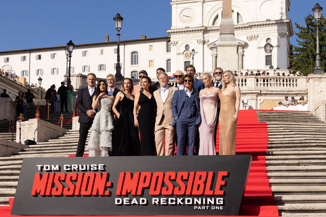 TOM CRUISE, VANESSA KIRBY, HAYLEY ATWELL, CHRIS MCQUARRIE