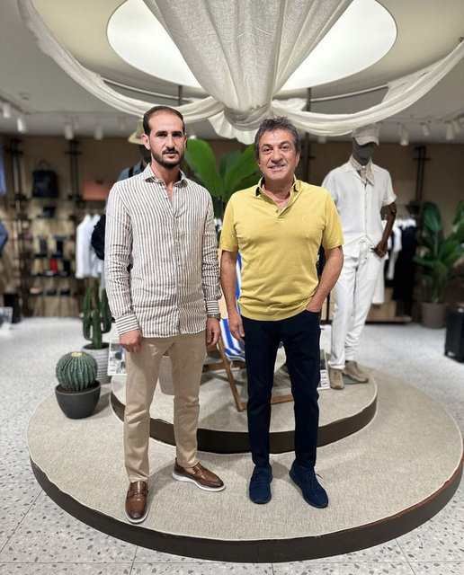 TESTİLCİ İŞ İNSANI SÜLEYMAN ORAKÇIOĞLU, HEM TATİL YAPTI HEM DE TOPLANTILARA KATILDI.