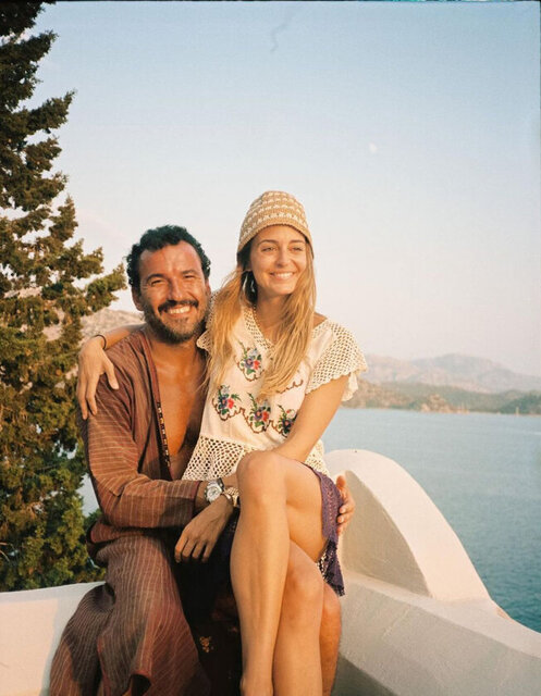 EDİZ ELHADEF VE EŞİ GABRİELA PALATCHI