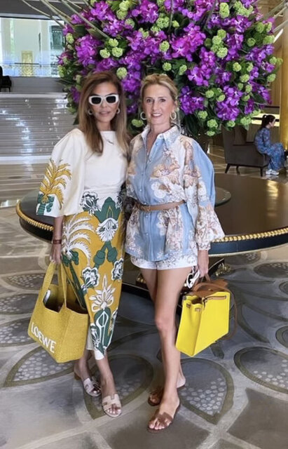 NEŞE GÖNÜL VE FERYAL GÜLMAN BİR ARAYA GELEREK MONTE CARLO'DA TATİL YAPTILAR
