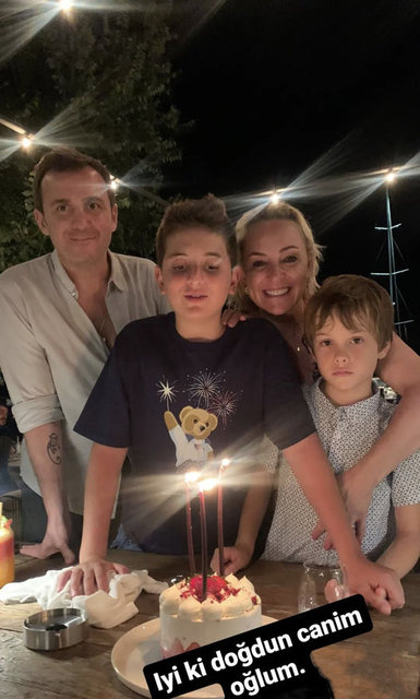 MELİSA VE MEHMET MUTLU ÇİFTİ OĞULLARI MERT'İN DOĞUM GÜNÜNÜ KUTLADILAR
