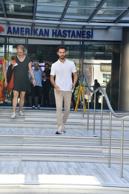 GENÇ İŞ İNSANI HAKAN SABANCI TEKRAR HASTANEYE GELEREK BİLGİ ALDI.
