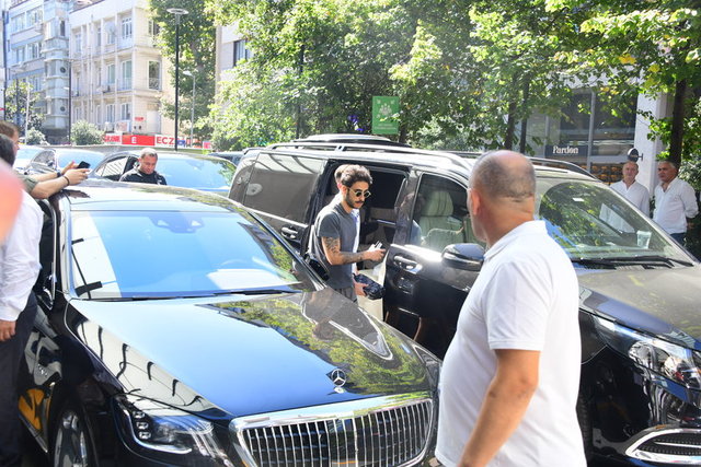 KAAN ALİ SABANCI HASTANEYE GELDİ.