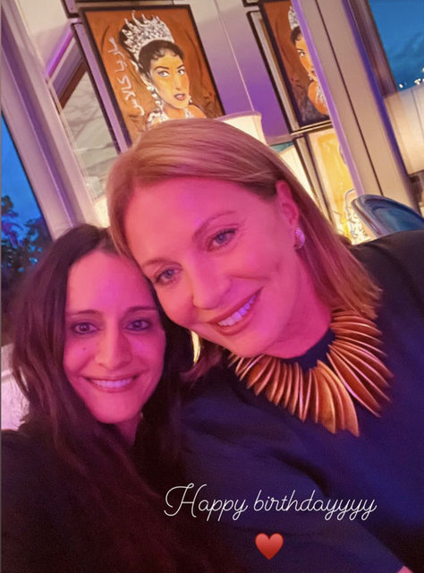 İPEK KIRAÇ, CAROLINE KOÇ'UN YENİ YAŞINI UNUTMADI