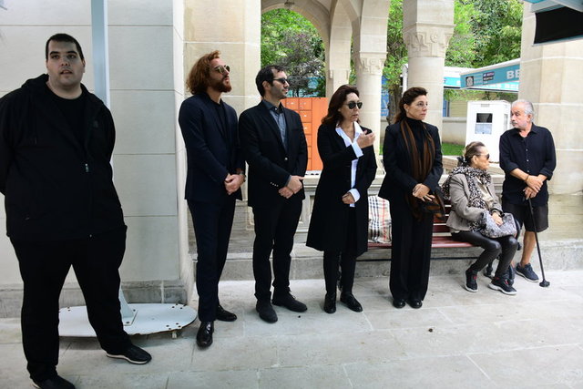 EMRE BÜYÜKHANLI, KERİM ÖZBAY, MERVE , EVİN ŞAŞMAZ TAZİYELERİ KABUL ETTİ...