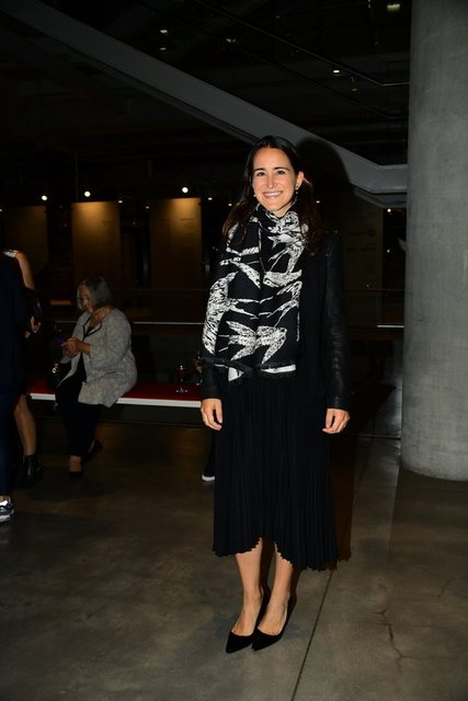 ESRA ECZACIBAŞI COŞKUN GECEYE KATILDI.