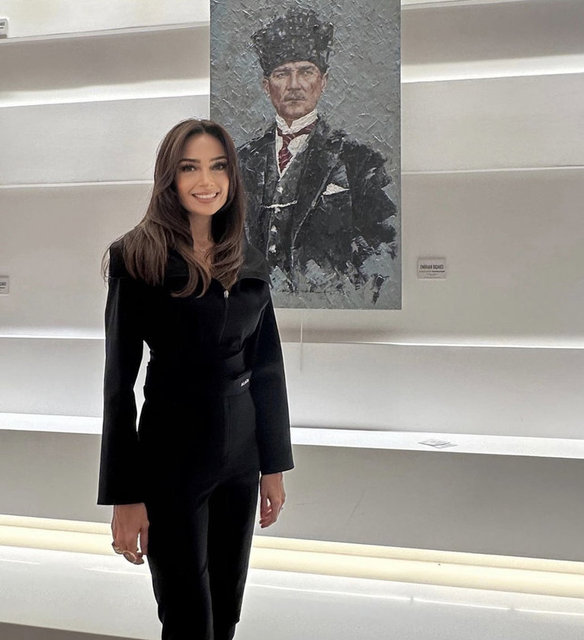 ASLIHAN KORUYAN SABANCI SOSYAL MEDYA HESABINDAN BU KAREYİ PAYLAŞTI.