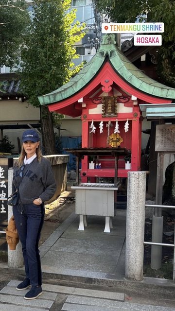 FERYAL GÜLMAN JAPONYA SEYAHATİNİ SOSYAL MEDYA HESABINDAN PAYLAŞTI.