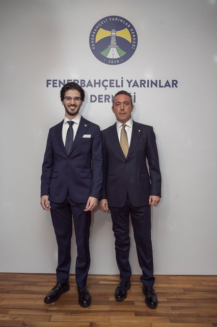 EREN ALİ DİŞLİ VE FENERBAHÇE SPOR KULÜBÜ BAŞKANI ALİ KOÇ