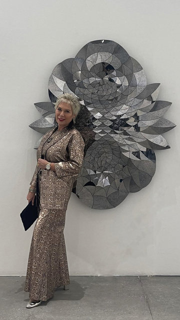 LEYLA ALATON DUBAİ'DEKİ SANAT TURUNU PAYLAŞTI.