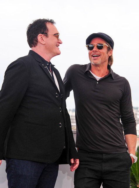 BRAD PITT, QUENTIN TARANTINO