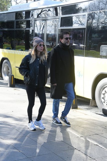 TAL VE CEYLAN GARİH ÇİFTİ BİRLİKTE BEBEK'TE DOLAŞTILAR