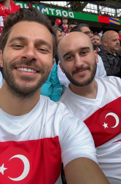 HAKAN SABANCI, ALMANYA'DA TÜRKİYE - GÜRCİSTAN MAÇINI İZLEDİ