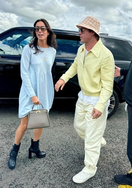 BRAD PITT, INES DE RAMON