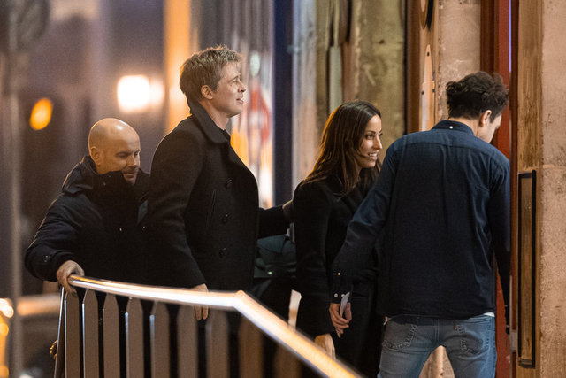 BRAD PITT, INES DE RAMON