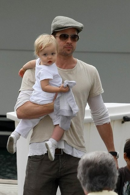 BRAD PITT, SHILOH JOLIE