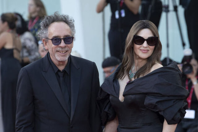 MONICA BELLUCI VE TIM BURTON