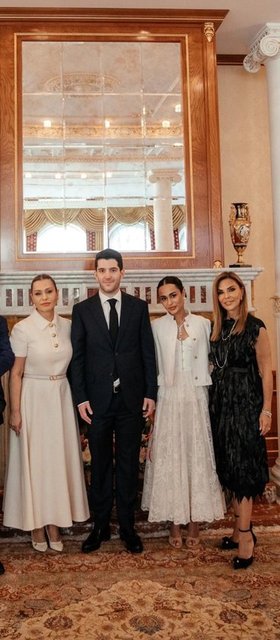 ASLAN KEMAL GÜLMAN, MARIAM MEKHDIEVA, FERYAL GÜLMAN, DILSHAD MEKHDIEVA,
