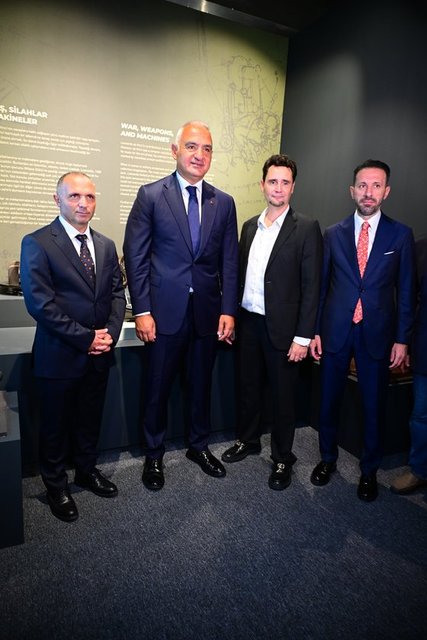 KÜLTÜR VE TURİZM BAKANI MEHMET NURİ ERSOY, MARCUS GRAF