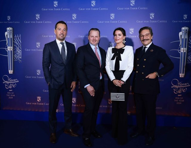 OĞUZ UÇANLAR, CHARLES- MELİSSA VON FABER CASTELL VE SERDAR GÜLGÜN YENİ KOLEKSİYONLARINI ÖZEL DAVETTELE TANITTILAR.