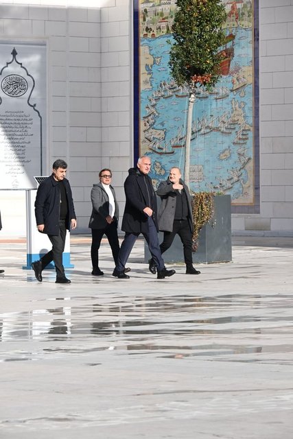 KÜLTÜR VE TURİZM BAKANI MEHMET NURİ ERSOY'DA CENAZE TÖRENİNE KATILDI.