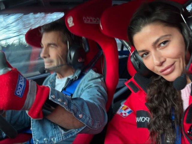 CEM HAKKO SEVGİLİSİ NAZLI KAYAASLAN İLE BOLU'DA RALLİ YAPTI.