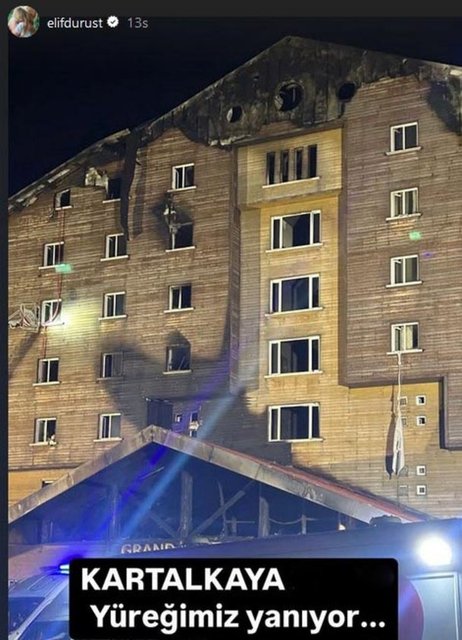 ELİF DÜRÜST'ÜN SOSYAL MEDYA PAYLAŞIMI...
