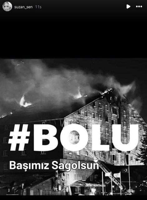 SUZAN ŞEN'İN SOSYAL MEDYA PAYLAŞIMI...