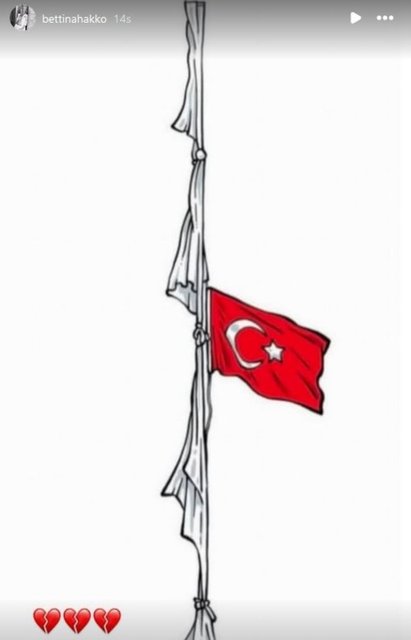 BETTINA MACHLER'İN SOSYAL MEDYA PEYLAŞIMI...