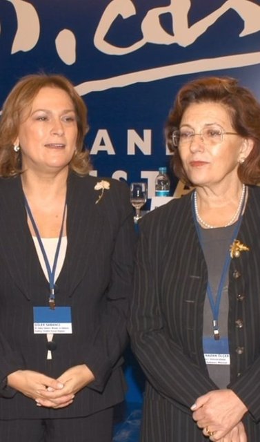 PROF. DR. NAZAN ÖLÇER, GÜLER, SAKIP SABANCI