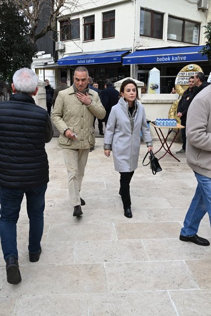 ERHAN-EMİNE KAMIŞLI ÇİFTİ CENAZE TÖRENİNE BİRLİKTE KATILDI