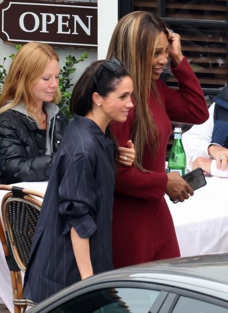 MEGHAN MARKLE, SERENA WILLIAMS 
