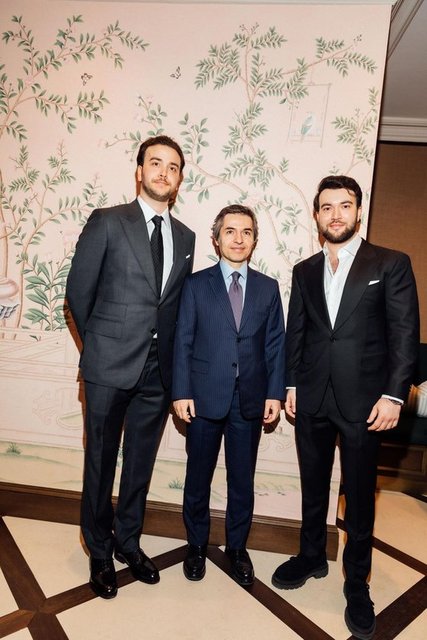 CAN AYAN, TÜRKİYE LONDRA BÜYÜKELÇİSİ OSMAN KORAY ERTAŞ, CENGİZHAN AYAN