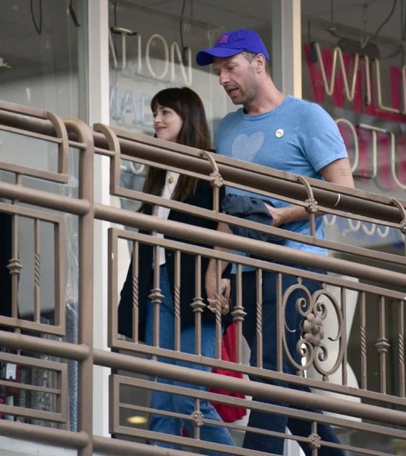 DAKOTA JOHNSON, CHRIS MARTIN