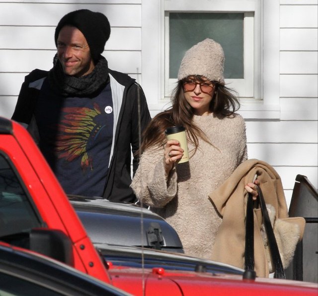 DAKOTA JOHNSON, CHRIS MARTIN