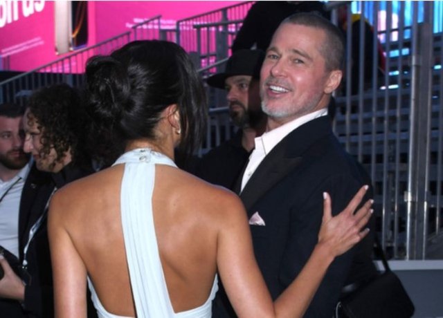 BRAD PITT, INES DE RAMON