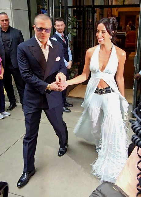 BRAD PITT, INES DE RAMON